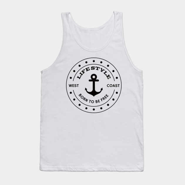 West coast life style Tank Top by Rafael Franklin